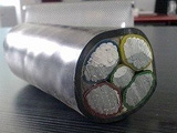 Polyethylene insulated aluminum cable